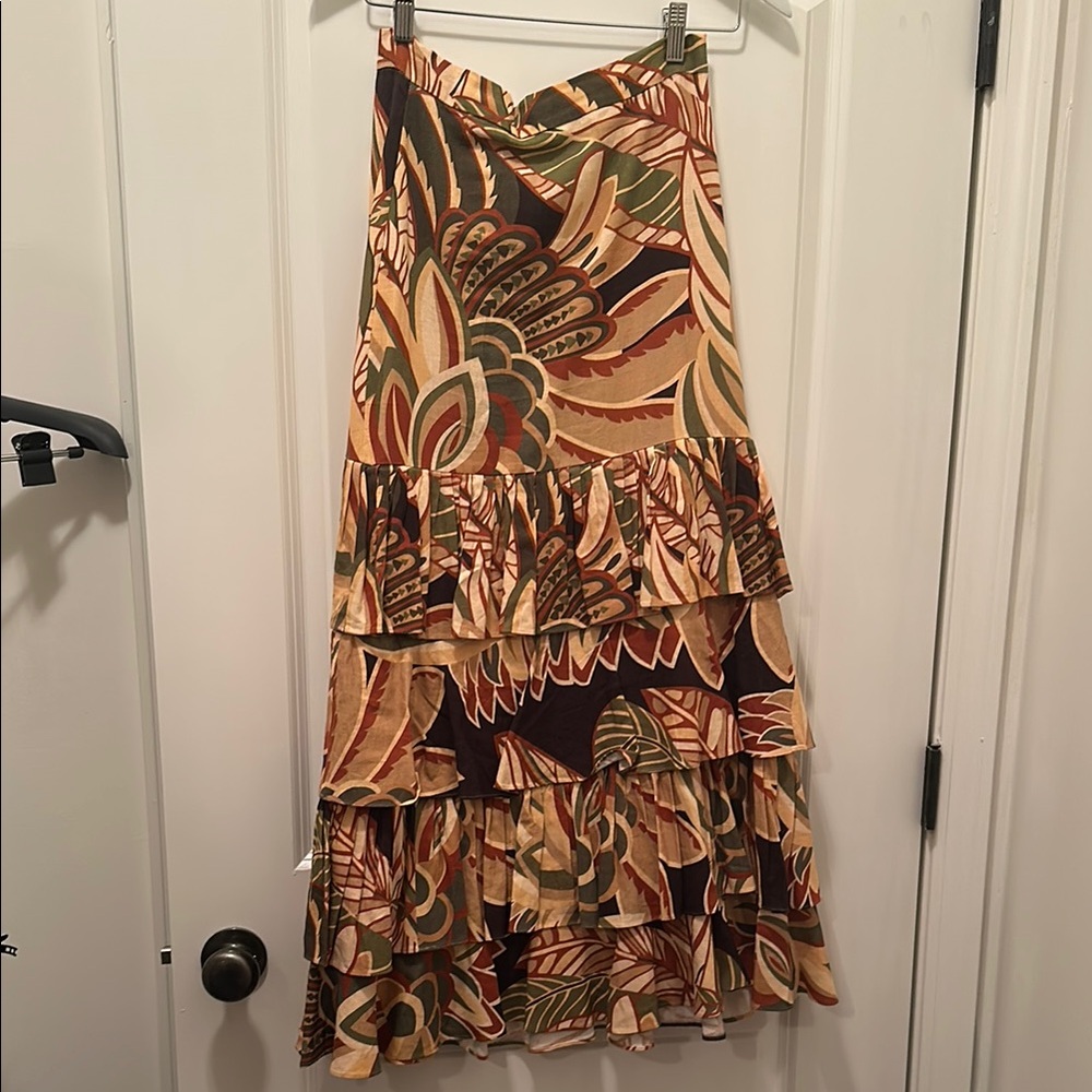 Colorful Patterned Women Skirt